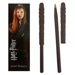 Harry Potter Ginny Weasley trollstavspenna och bokmärke