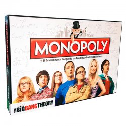 The Big Bang Theory Monopoly espanjalainen peli
