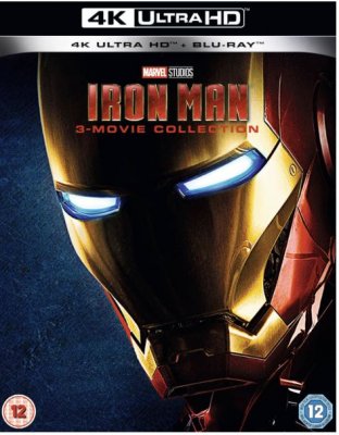  Iron Man Trilogy - Iron Man 1-3 4K Ultra HD + Bluray (import)