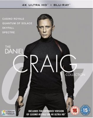 James Bond - The Daniel Craig Collection 4K Ultra HD + Bluray
