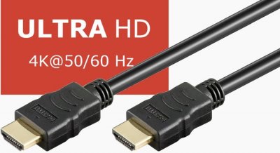 Goobay HDMI-kabel, Ultra HD 4K, 15 meter