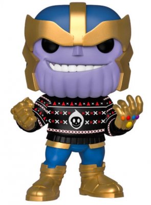Marvel POP -hahmo Thanos joulupuserolla