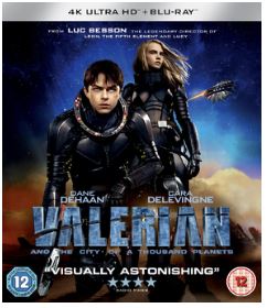 Valerian And The City Of A Thousand Planets 4K Ultra HD bluray 