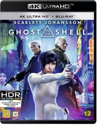 Ghost in the Shell (4k) (UHD) (2-disc) bluray