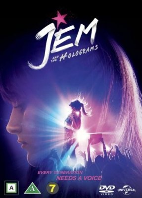 Jem and the Holograms DVD UTGÅENDE