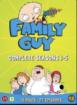Family Guy - kausi 1-5 DVD (5-disc)