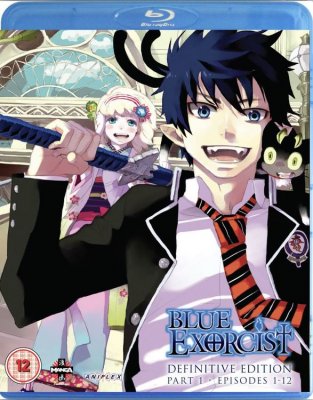 Blue Exorcist - Definitive Edition Part 1 - Episodes 1 to 12 Blu-Ray (import)