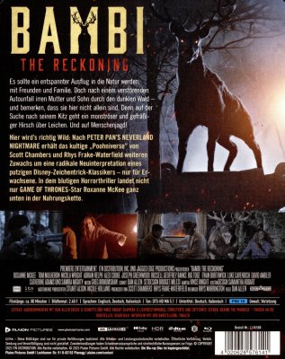Bambi: The Reckoning 4K UHD Blu-ray Steelbook