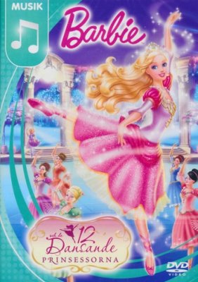 barbie och de 12 dansande prinsessorna dvd