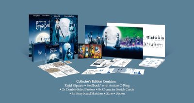 Corpse Bride Limited Collectors Edition Steelbook 4K Ultra HD + Blu-Ray
