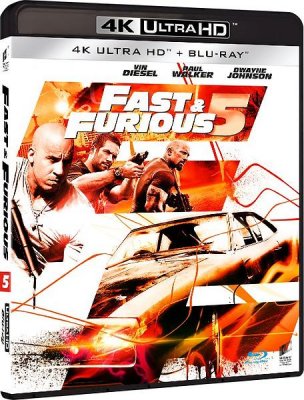 fast and furious 5 4k uhd bluray