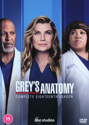 greys anatomy säsong 18 dvd uk