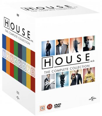 house säsong 1-8 dvd