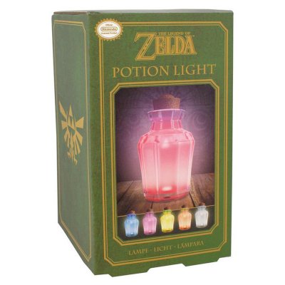 Zelda monivärinen juoma valoa
