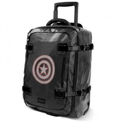 Marvel Captain America resväska med fyra hjul 55cm