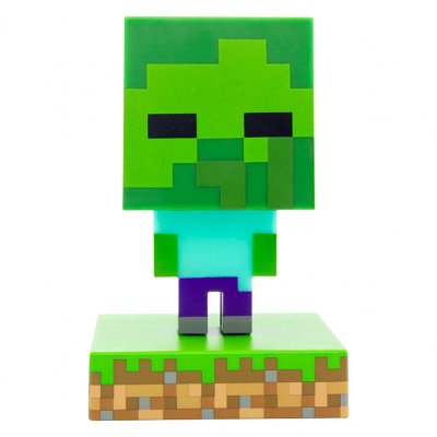 Minecraft Zombie Ikoni lamppu