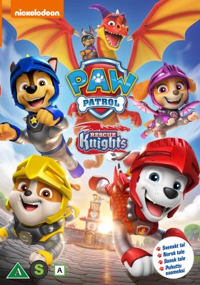 paw patrol rescue knights dvd