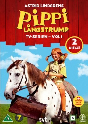 pippi långstrump tv-serien vol 1 dvd