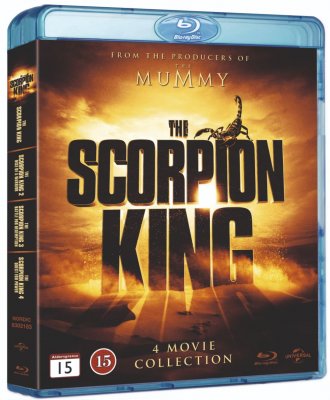 scorpion king 1-4 bluray