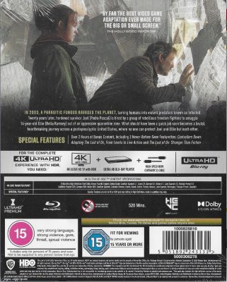 The Last Of Us Season 1 Limited Edition Steelbook 4K UHD bluray