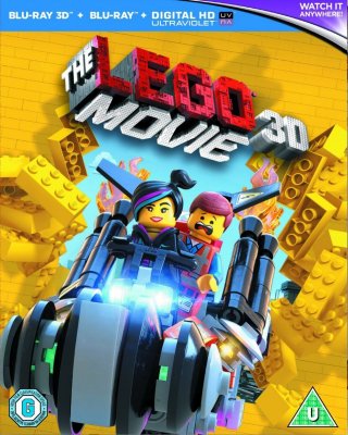 the lego movie 3d bluray