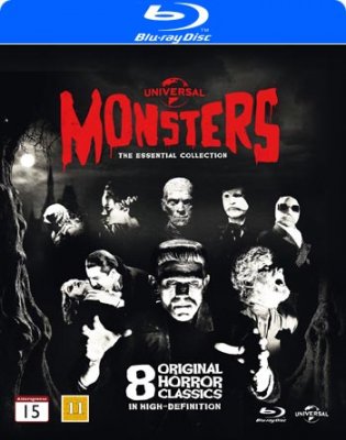 Universal Classic Monsters The Essential Collection bluray